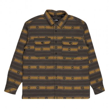 BILLABONG OFFSHORE LINED OVERSHIRT RAVEN