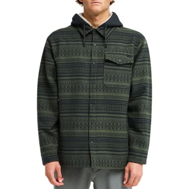 BILLABONG FURNACE BONDED JACQUAR JACKET BLACK