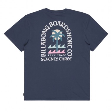 BILLABONG PORTAL T-SHIRT OMBRE BLUE