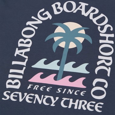 BILLABONG PORTAL T-SHIRT OMBRE BLUE
