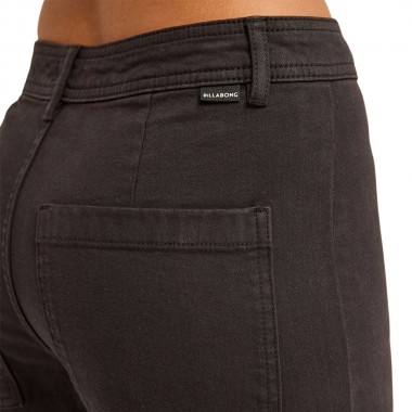 BILLABONG FREE FALL W PANTS BLACK PEBBLE