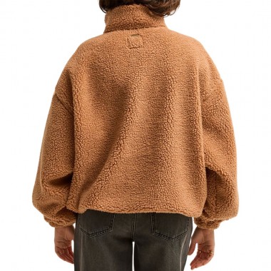 BILLABONG RUN THE ROAD W SHERPA PULLOVER SUGAR ALMOND