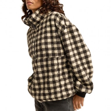 BILLABONG TIME OFF W HALF ZIP SHERPA PULLOVER BLACK SANDS