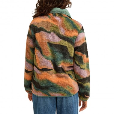 BILLABONG SWITCHBACK W SHERPA PULLOVER BLACK MULTI