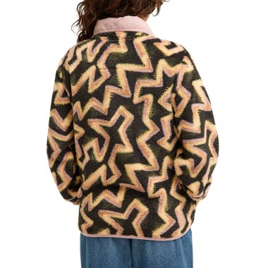 BILLABONG SWITCHBACK W SHERPA PULLOVER BLACK SANDS