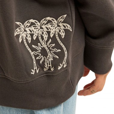 BILLABONG LIGHT IN SUN W CREWNECK OFF BLACK