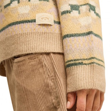 BILLABONG CAMP W SWEATER SEA FOG