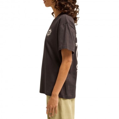 BILLABONG ALWAYS LOOKING W T-SHIRT BLACK PEBBLE