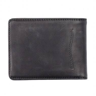 QUIKSILVER SLIM RAYS BI-FOLD WALLET BLACK