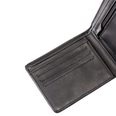 QUIKSILVER SLIM RAYS BI-FOLD WALLET BLACK