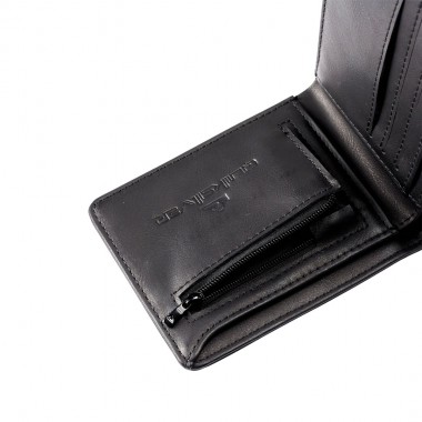 QUIKSILVER SLIM RAYS BI-FOLD WALLET BLACK