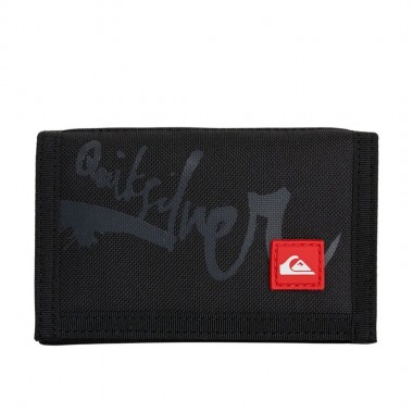 QUIKSILVER THE EVERYDAILY TRI-FOLD WALLET BLACK