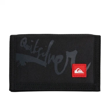 QUIKSILVER THE EVERYDAILY TRI-FOLD WALLET BLACK