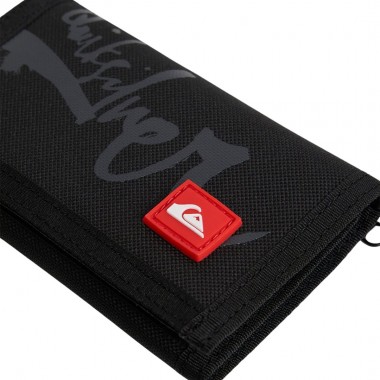 QUIKSILVER THE EVERYDAILY TRI-FOLD WALLET BLACK