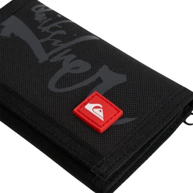 QUIKSILVER THE EVERYDAILY TRI-FOLD WALLET BLACK