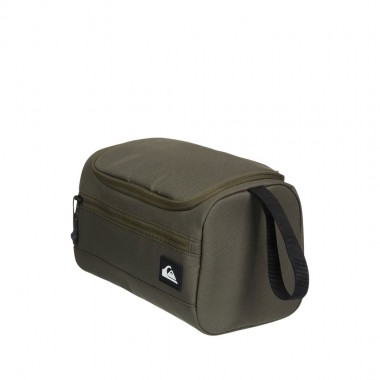 QUIKSILVER PERSONAL TOILETRY BAG GRAPE LEAF