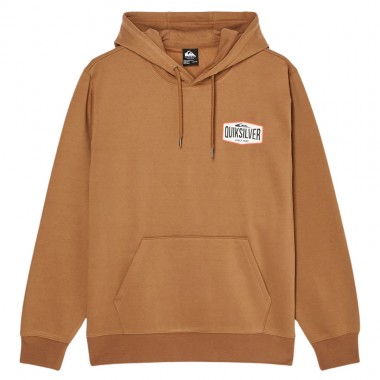 QUIKSILVER SURF GARAGE HOODIE RAWHIDE