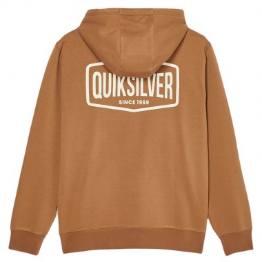 QUIKSILVER SURF GARAGE HOODIE RAWHIDE