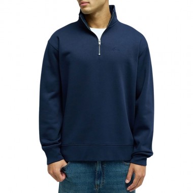 QUIKSILVER SALT WATER QUARTER ZIP SWEATSHIRT DARK NAVY