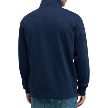 QUIKSILVER SALT WATER QUARTER ZIP SWEATSHIRT DARK NAVY