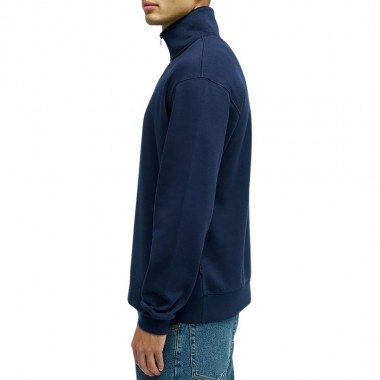 QUIKSILVER SALT WATER QUARTER ZIP SWEATSHIRT DARK NAVY