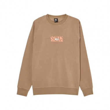 QUIKSILVER TRUE SWEATSHIRT PINE BARK