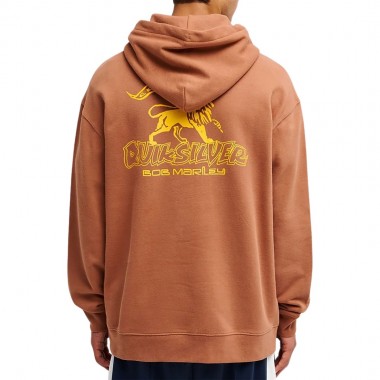 QUIKSILVER BOB MARLEY ZION HOODIE RAWHIDE
