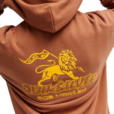 QUIKSILVER BOB MARLEY ZION HOODIE RAWHIDE