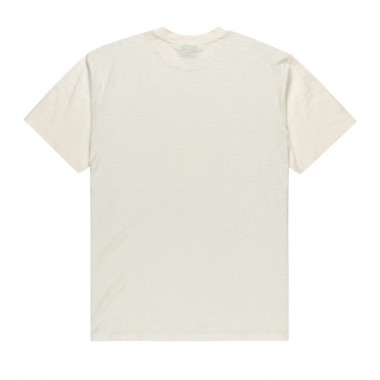 QUIKSILVER SLUB ROUNDNECK TEE SNOW WHITE