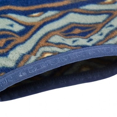 QUIKSILVER NO DESTINATION ZIP FLEECE DARK DENIM GLEEBROOK