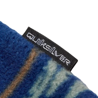 QUIKSILVER NO DESTINATION ZIP FLEECE DARK DENIM GLEEBROOK