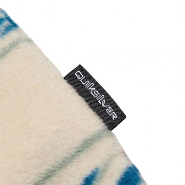 QUIKSILVER NO DESTINATION HALF SNAP FLEECE QUIK LIFE STRIPE PT