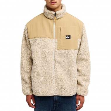 QUIKSILVER SHALLOW WATER ZIP SHERPA PEYOTE