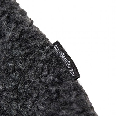 QUIKSILVER URBAN STORM REVERSIBLE ZIP FLEECE BLACK