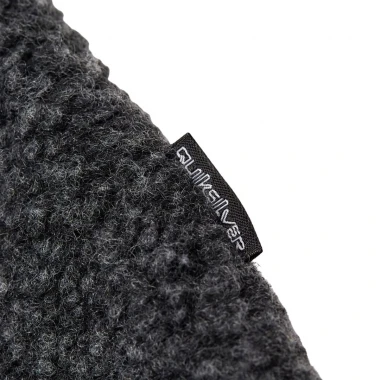 QUIKSILVER URBAN STORM REVERSIBLE ZIP FLEECE BLACK