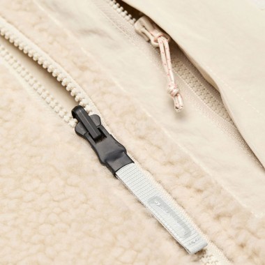 QUIKSILVER URBAN STORM REVERSIBLE ZIP FLEECE PEYOTE