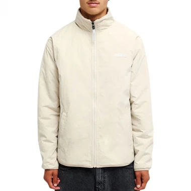 QUIKSILVER URBAN STORM REVERSIBLE ZIP FLEECE PEYOTE