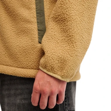 QUIKSILVER CLEAN COAST ZIP FLEECE HOODIE KELP