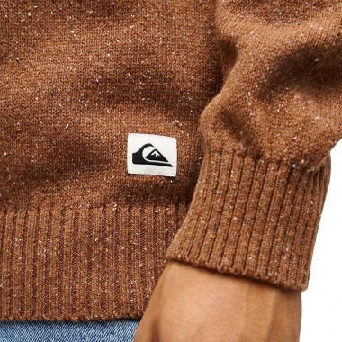 QUIKSILVER SLOW SONG NEPPY SWEATER RAWHIDE