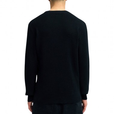 QUIKSILVER WAFFLE SWEATER BLACK