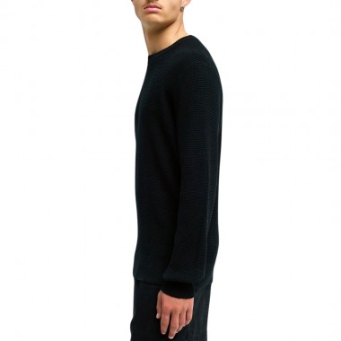 QUIKSILVER WAFFLE SWEATER BLACK