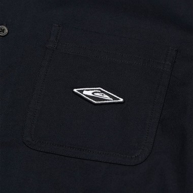 QUIKSILVER DIAMOND LS SHIRT BLACK