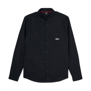 QUIKSILVER DIAMOND LS SHIRT BLACK
