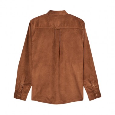 QUIKSILVER SMOKE TRAIL CORDUROY LS SHIRT RAWHIDE