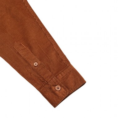 QUIKSILVER SMOKE TRAIL CORDUROY LS SHIRT RAWHIDE