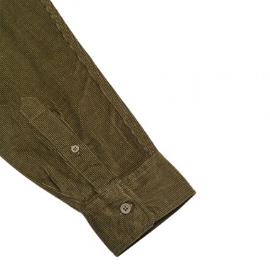 QUIKSILVER SMOKE TRAIL CORDUROY LS SHIRT GRAPE LEAF