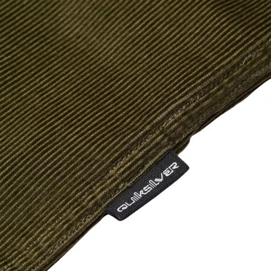 QUIKSILVER SMOKE TRAIL CORDUROY LS SHIRT GRAPE LEAF