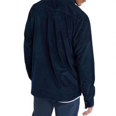 QUIKSILVER SMOKE TRAIL CORDUROY LS SHIRT DARK NAVY