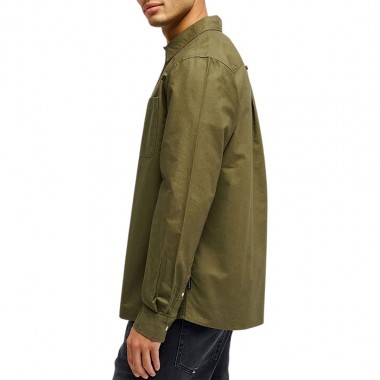 QUIKSILVER SMOKE TRAIL OXFORD LS SHIRT GRAPE LEAF