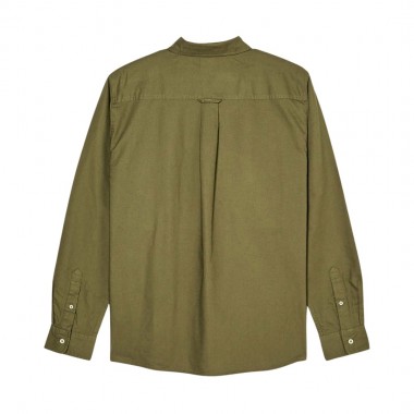 QUIKSILVER SMOKE TRAIL OXFORD LS SHIRT GRAPE LEAF